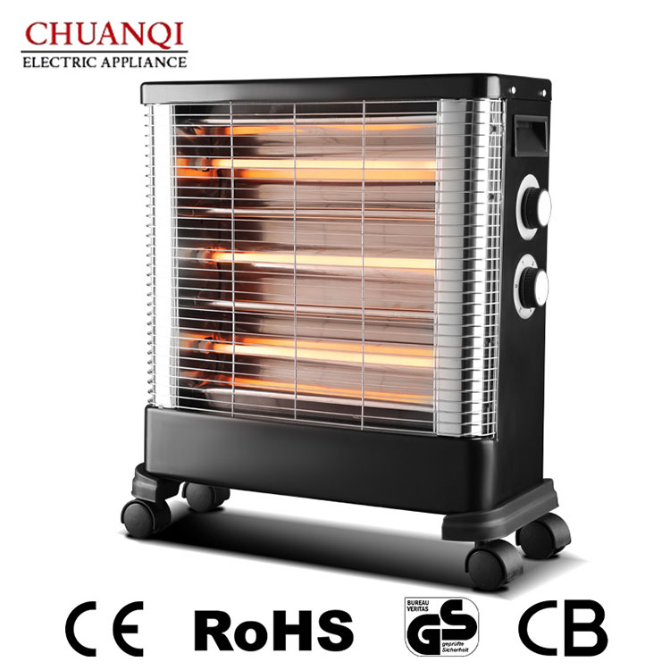 कुशल घर तताउनको लागि थर्मोस्टेटको साथ 2400W 4 ट्यूब क्वार्ट्ज हीटर किन छनौट गर्नुहोस्?